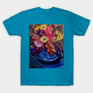 Beautiful abstract bouquet of flowers T-Shirt